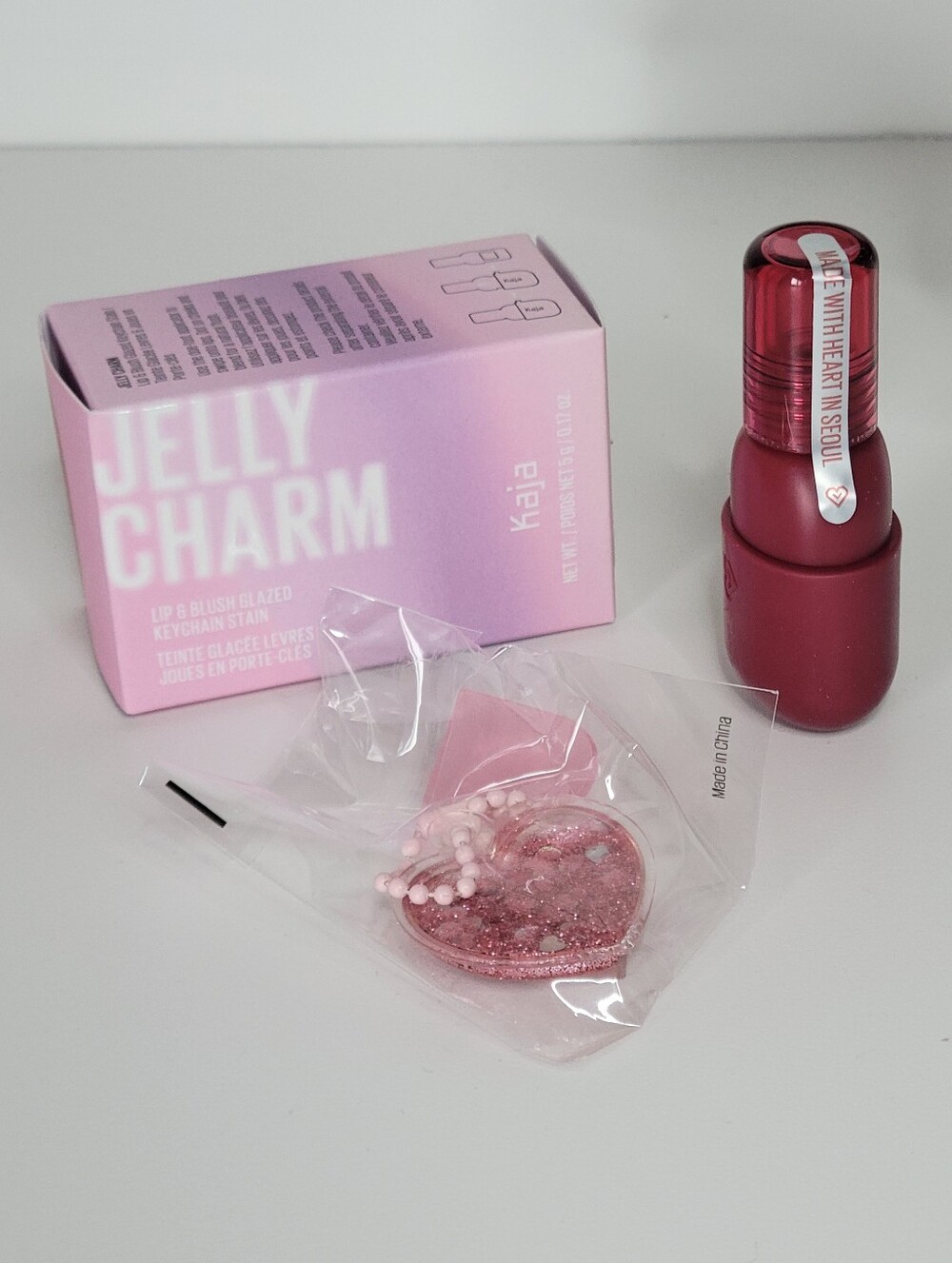 Kaja Jelly Charm Lip Tint & Blush- Cherry Spritz - Picture 2 of 5